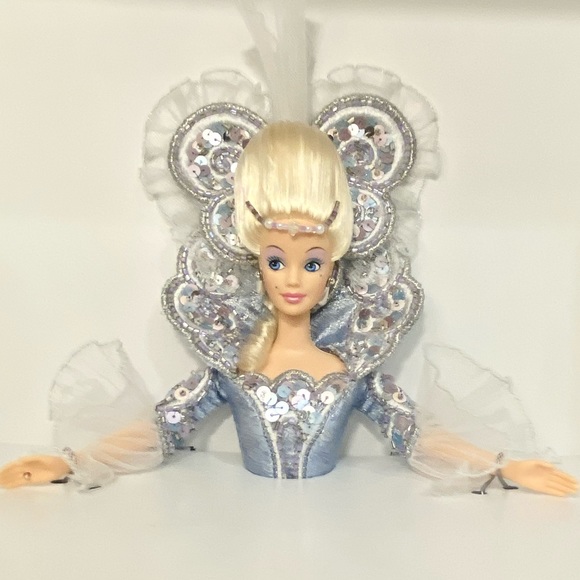 🌹🍃New In Box-1997 Bob Mackie-Limited Edition “Madame Du” Porcelain Barbie Doll - Picture 4 of 16